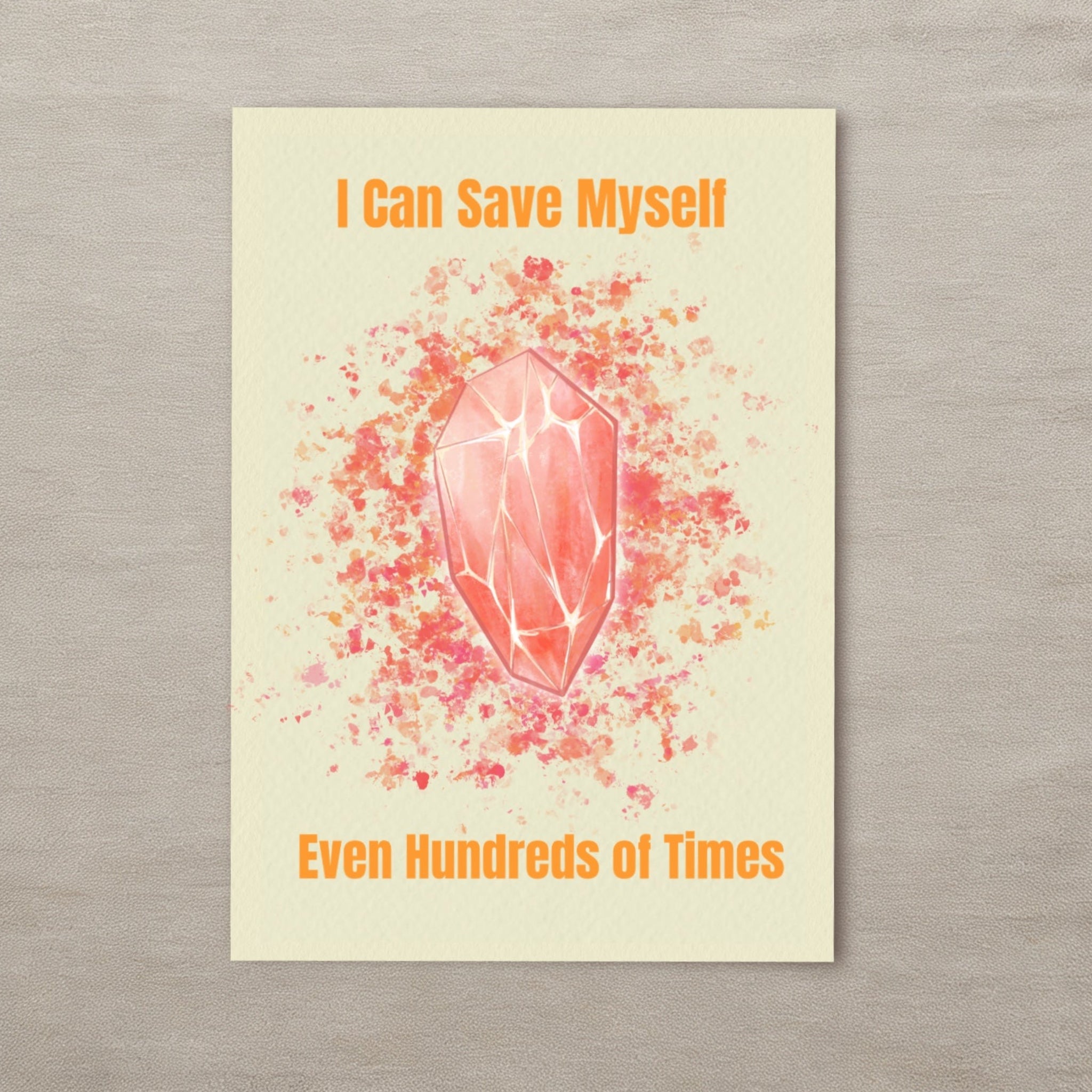 I Can Save Myself Even Hundreds Of Times