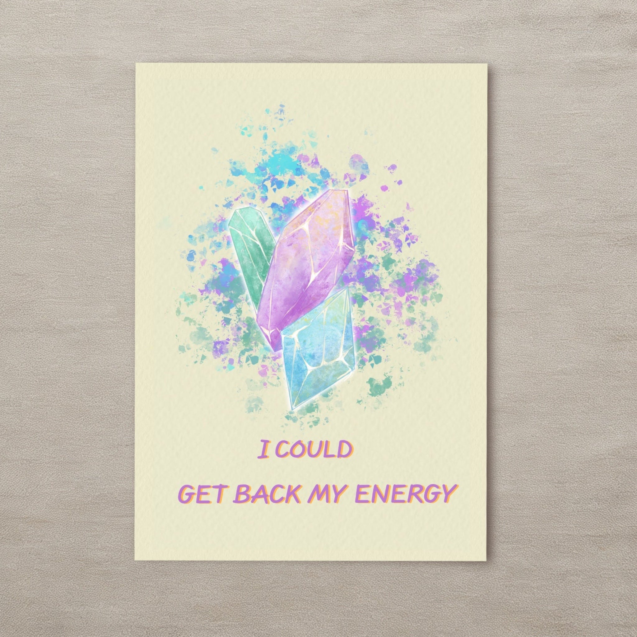 I Could Get Back My Energy