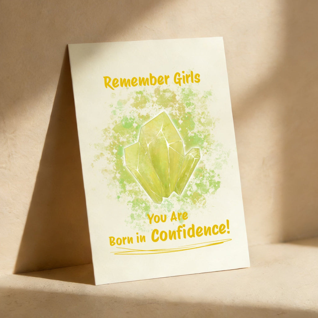 Remember Girls, You are born in Confidence!