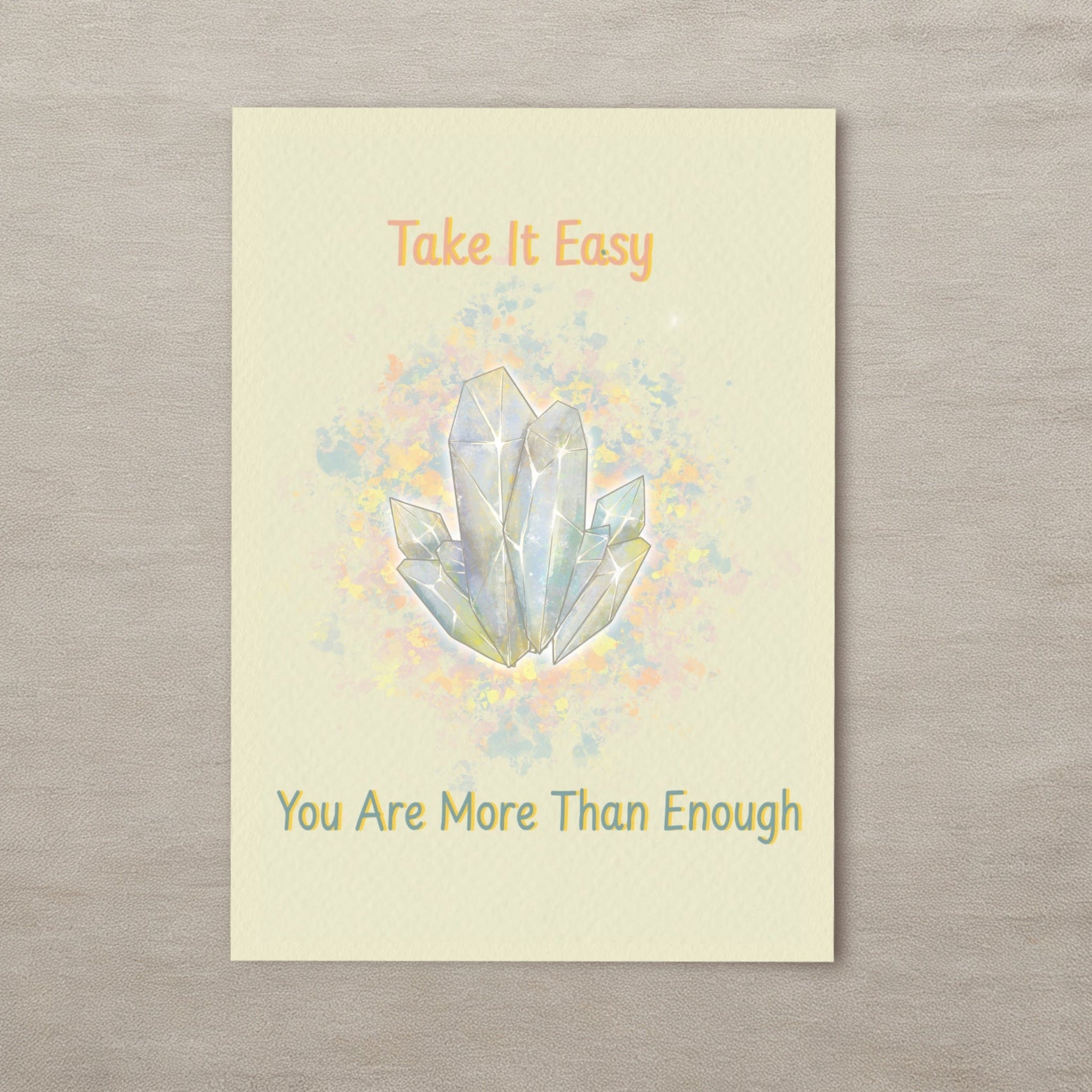 Take It Easy, You Are More Than Enough
