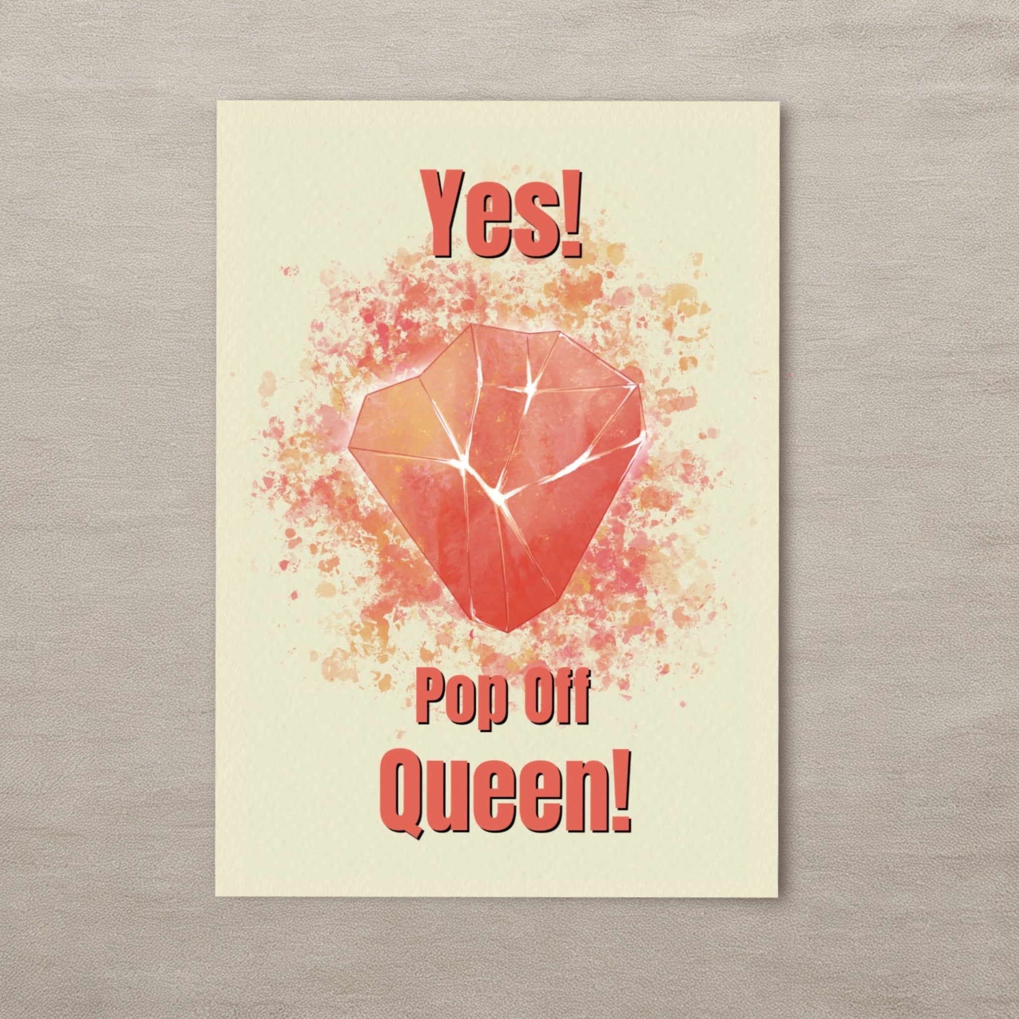 Yes! Pop Off Queen!
